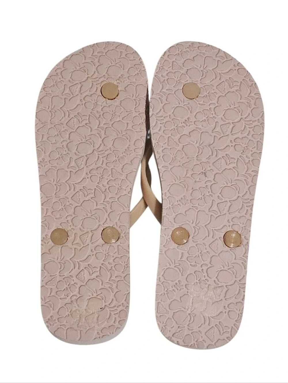 Roxy Melon III Floral flip-flop sandals Womens size 7